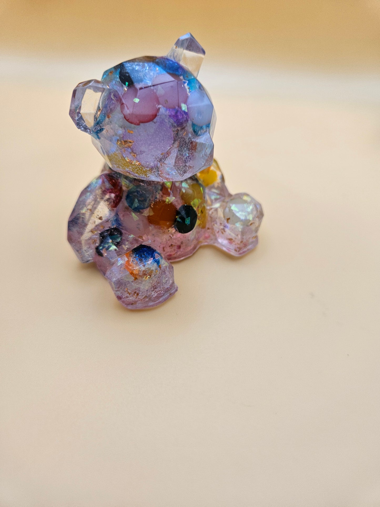 Teddy Bear Figurines/ Cute Room/ Home Decor Accessories/ Window art for nursery or child's bedroom or birthday gift