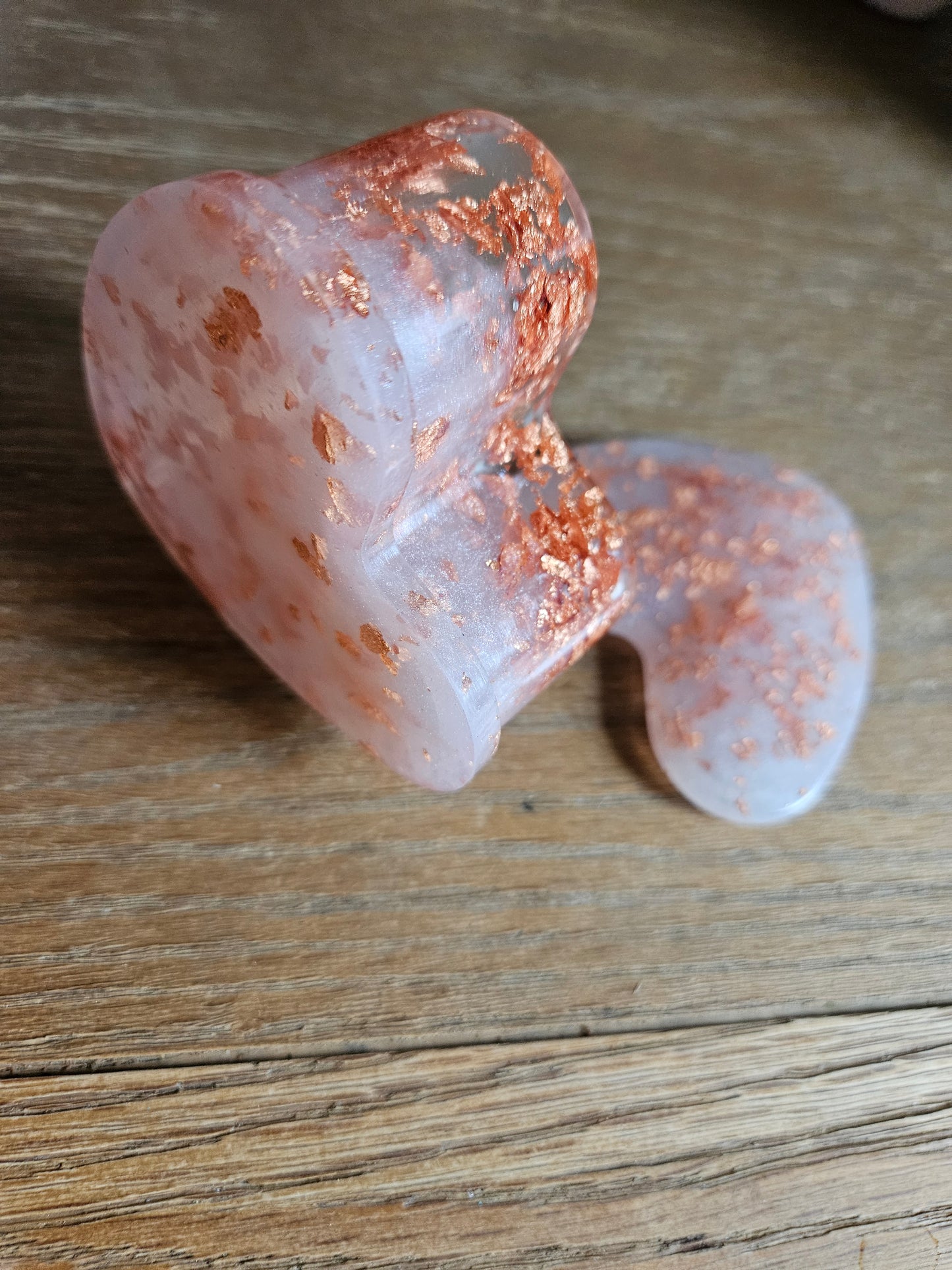 Marble Effect Rose Gold/White Heart Trinket/Jewellery Box/ Stylish Unique Original Birthday Gift Mum Gran Friend Girlfriend