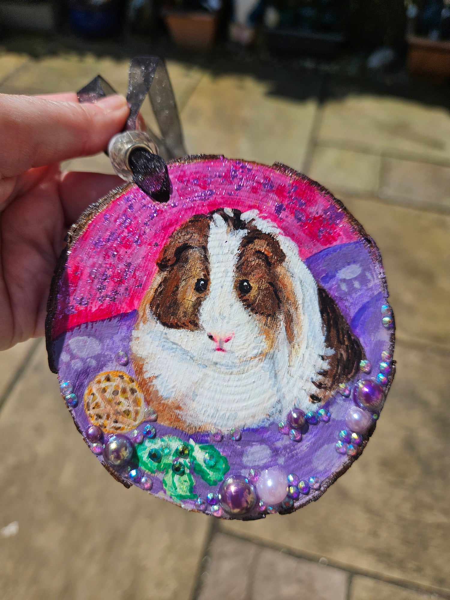 Custom Whimsy Pet Wood Art