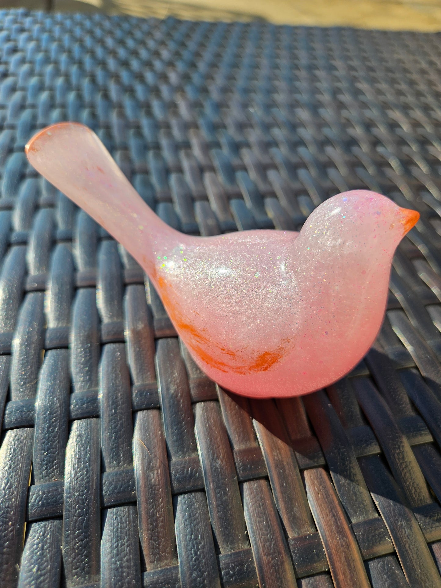 Custom order available for resin bird figurine