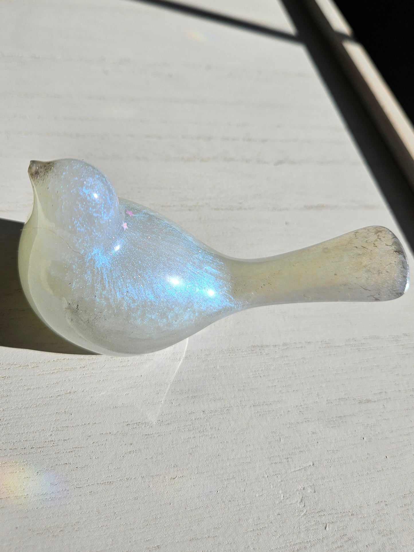 Custom order available for resin bird figurine