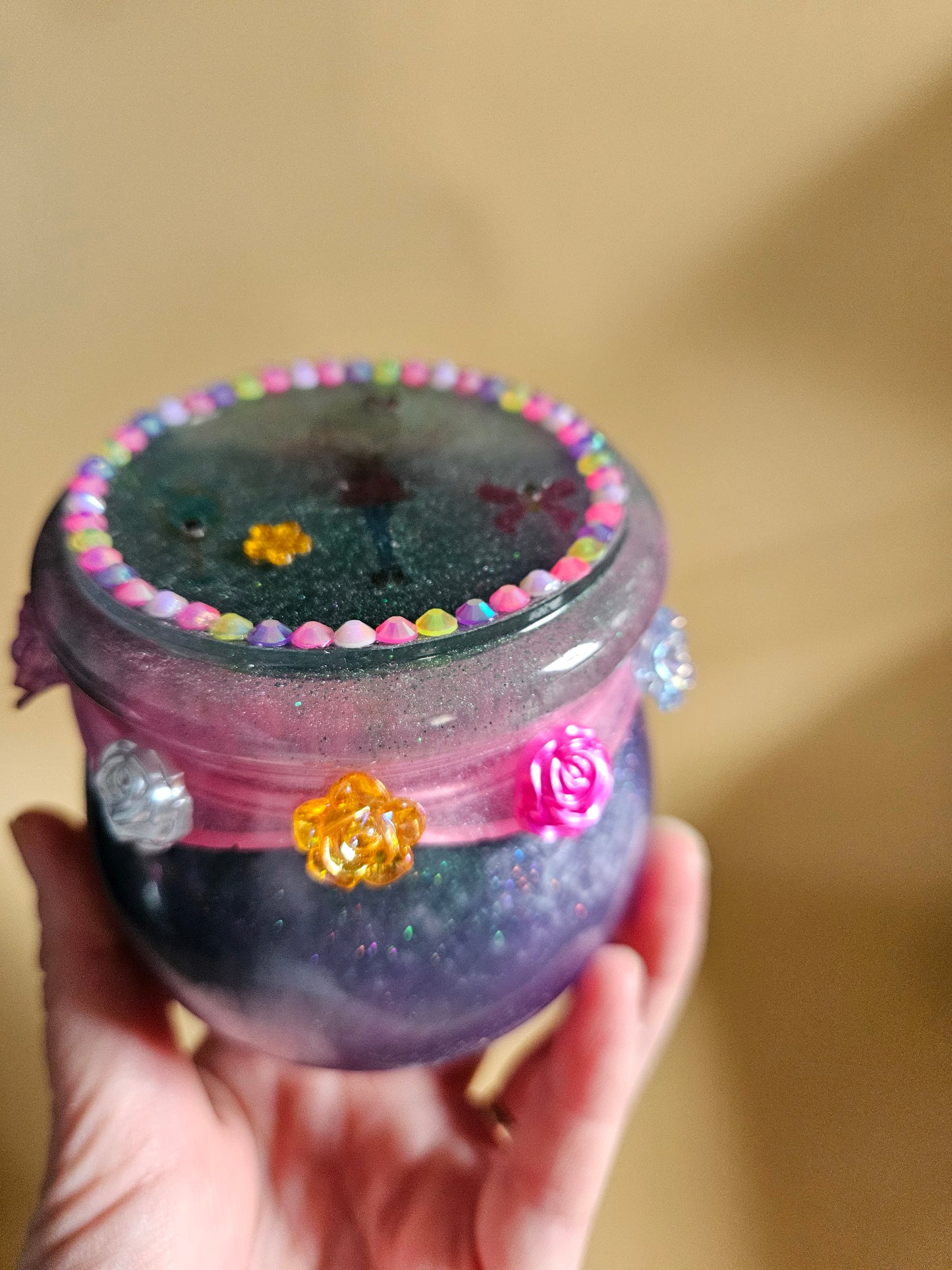 Charming Fairy trinket pot/Whimsical keepsake or jewellery storage dish, holder/Girl's bedroom home decor/ Unique Birthday gift daughter sister