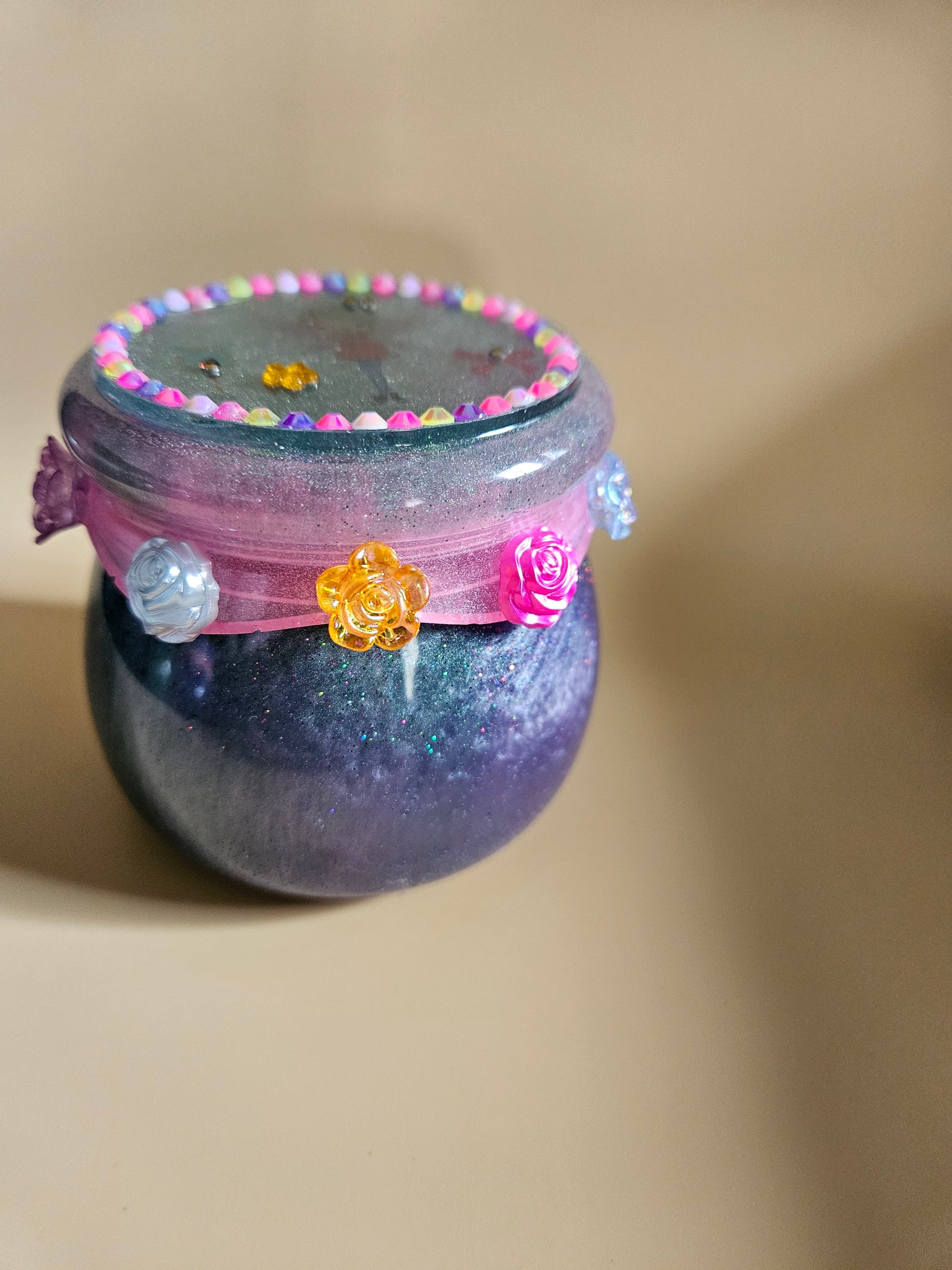 Charming Fairy trinket pot/Whimsical keepsake or jewellery storage dish, holder/Girl's bedroom home decor/ Unique Birthday gift daughter sister