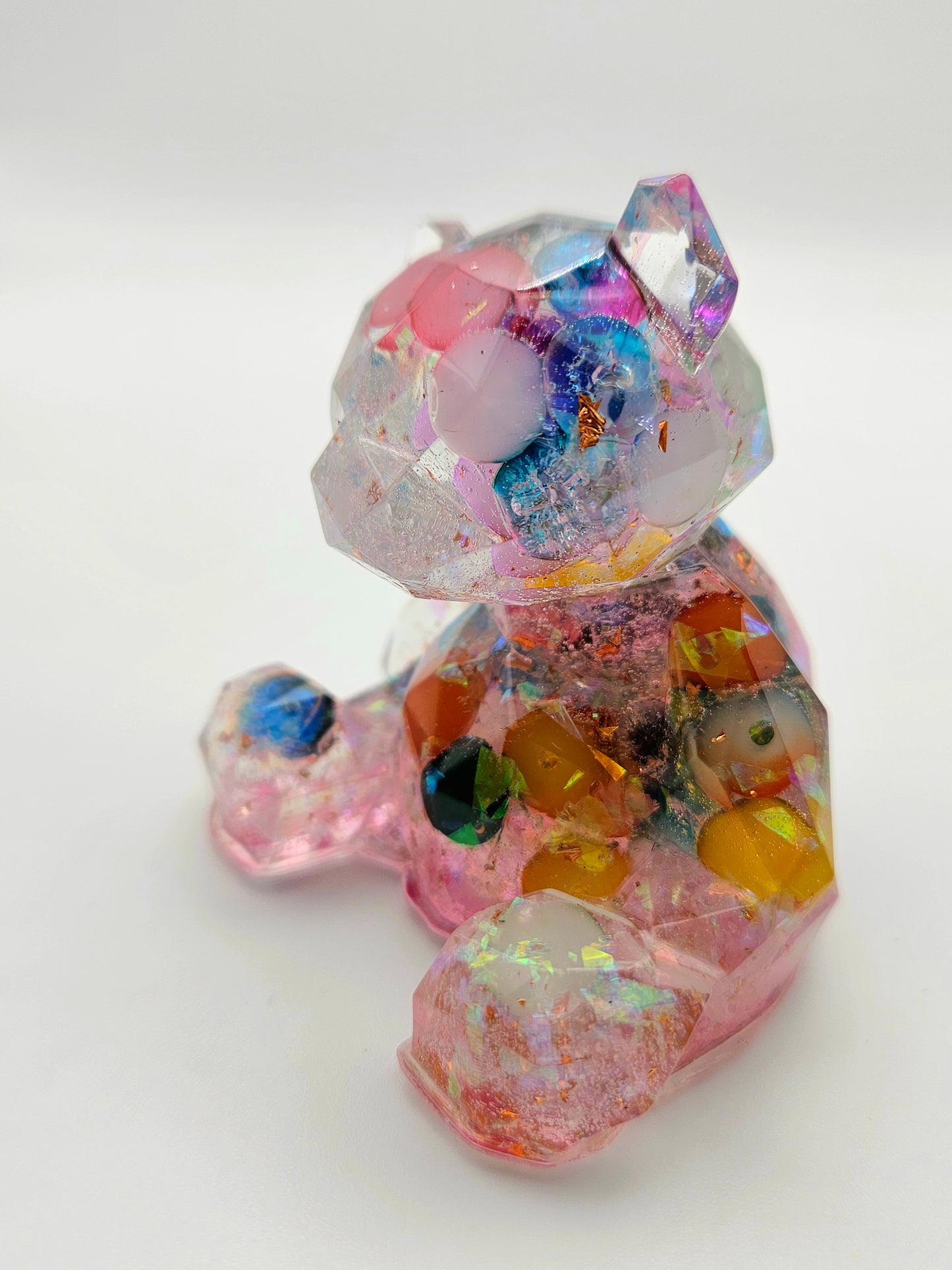 Teddy Bear Figurines/ Cute Room/ Home Decor Accessories/ Window art for nursery or child's bedroom or birthday gift