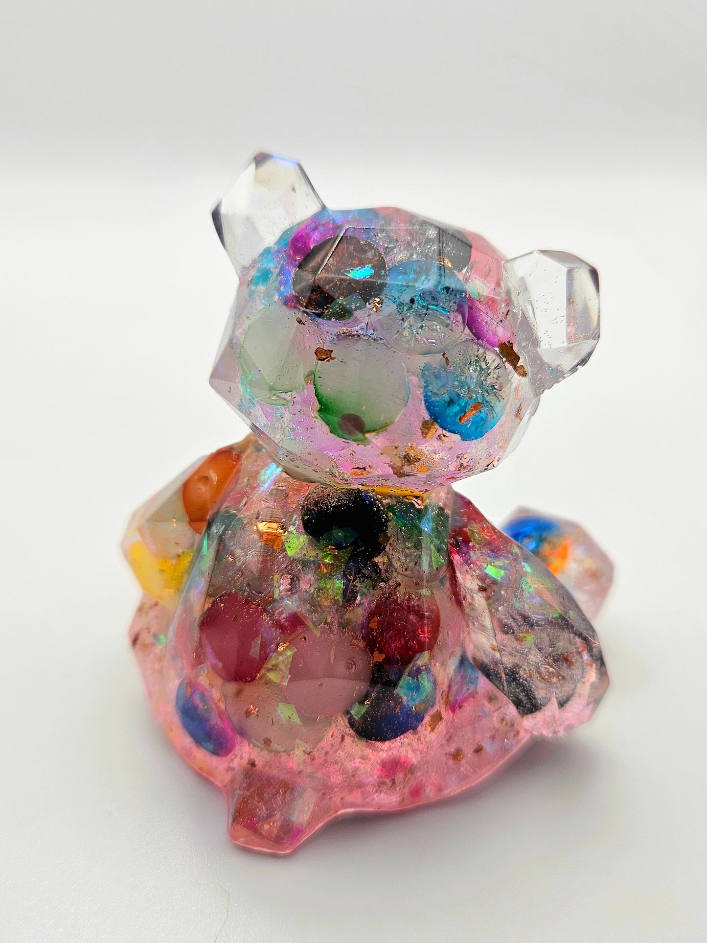 Teddy Bear Figurines/ Cute Room/ Home Decor Accessories/ Window art for nursery or child's bedroom or birthday gift