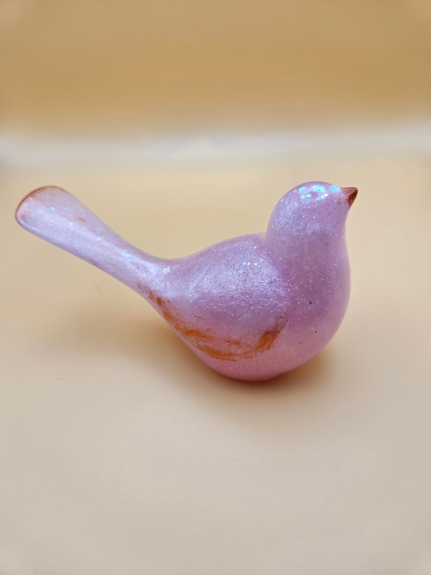 Custom order available for resin bird figurine