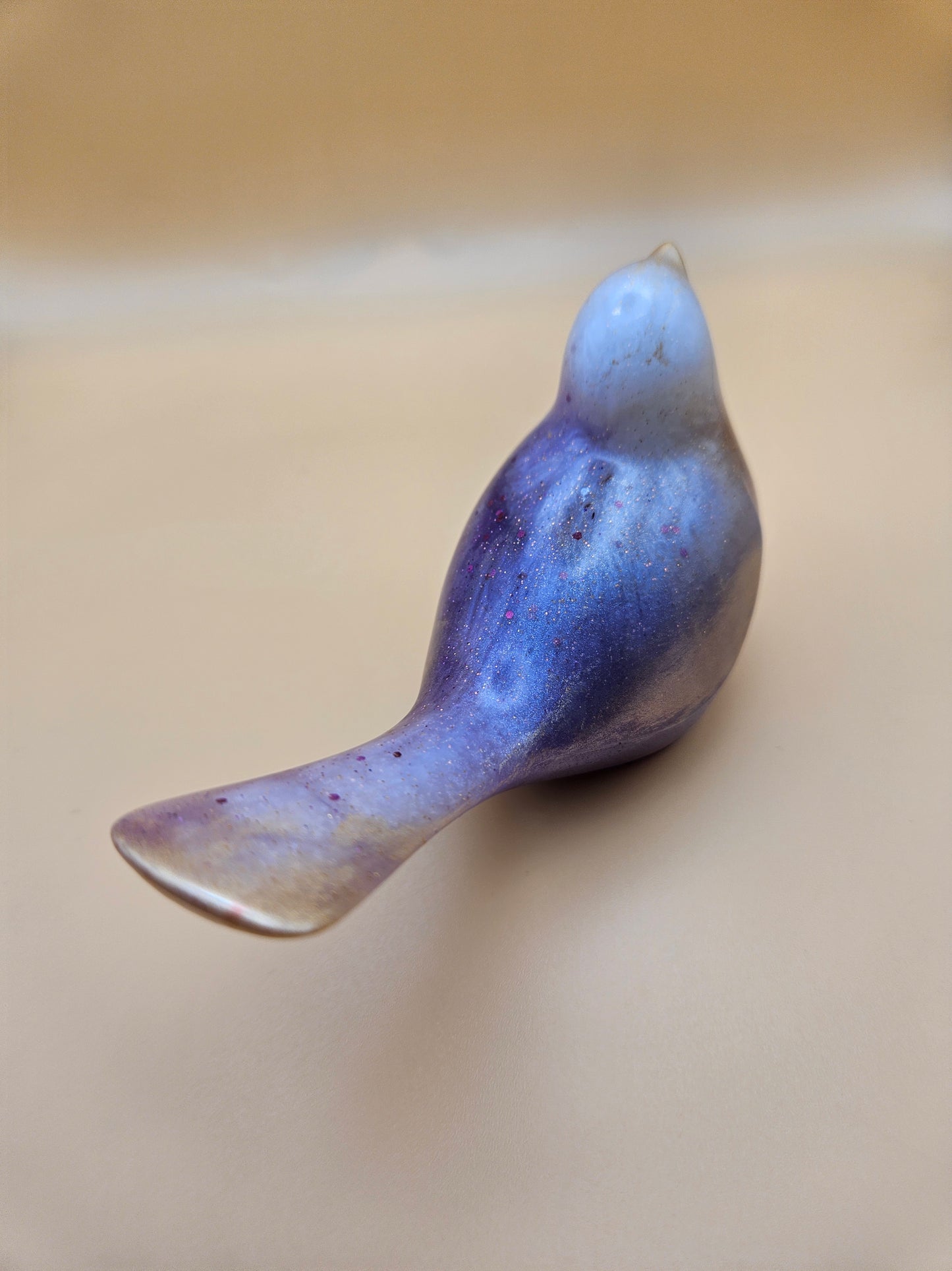 Custom order available for resin bird figurine