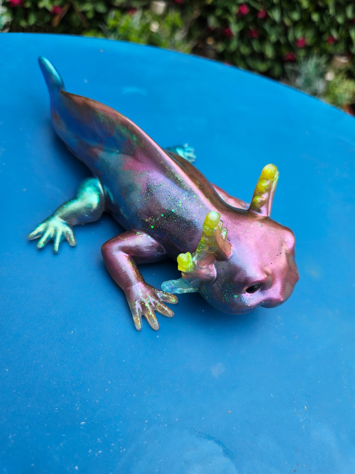 Axolotl Figurine/Home Decor Accessories/ Whimsical Resin art