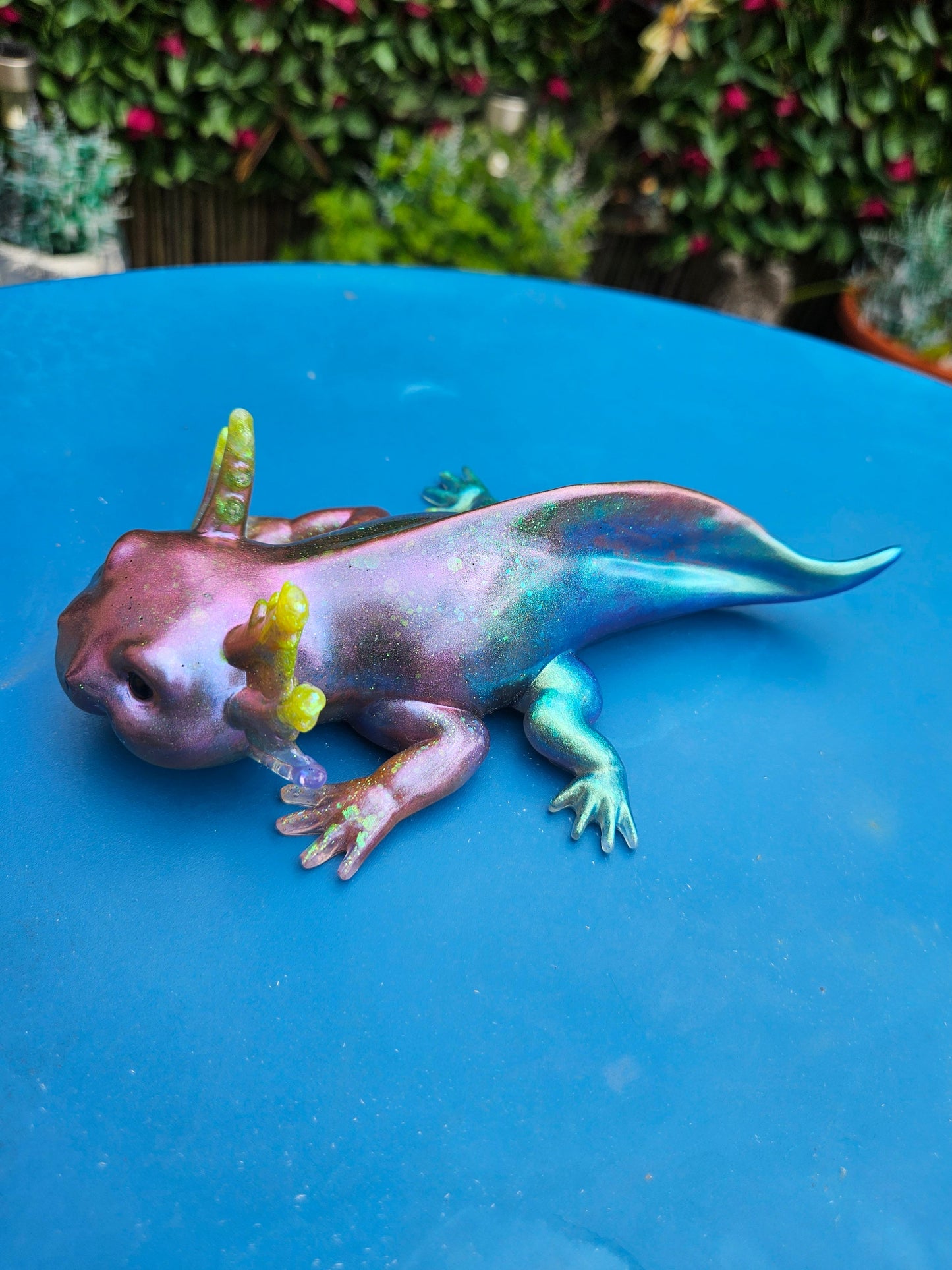 Axolotl Figurine/Home Decor Accessories/ Whimsical Resin art