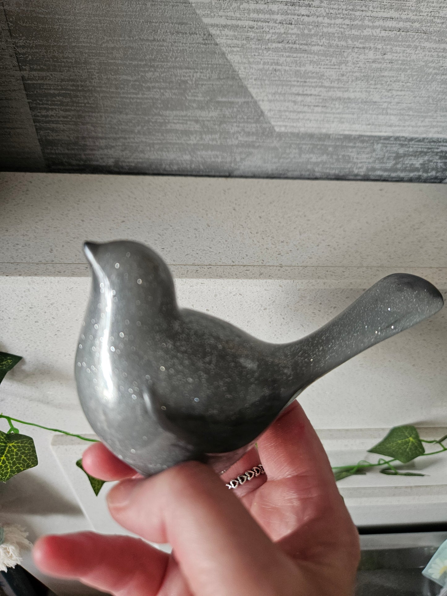 Custom order available for resin bird figurine