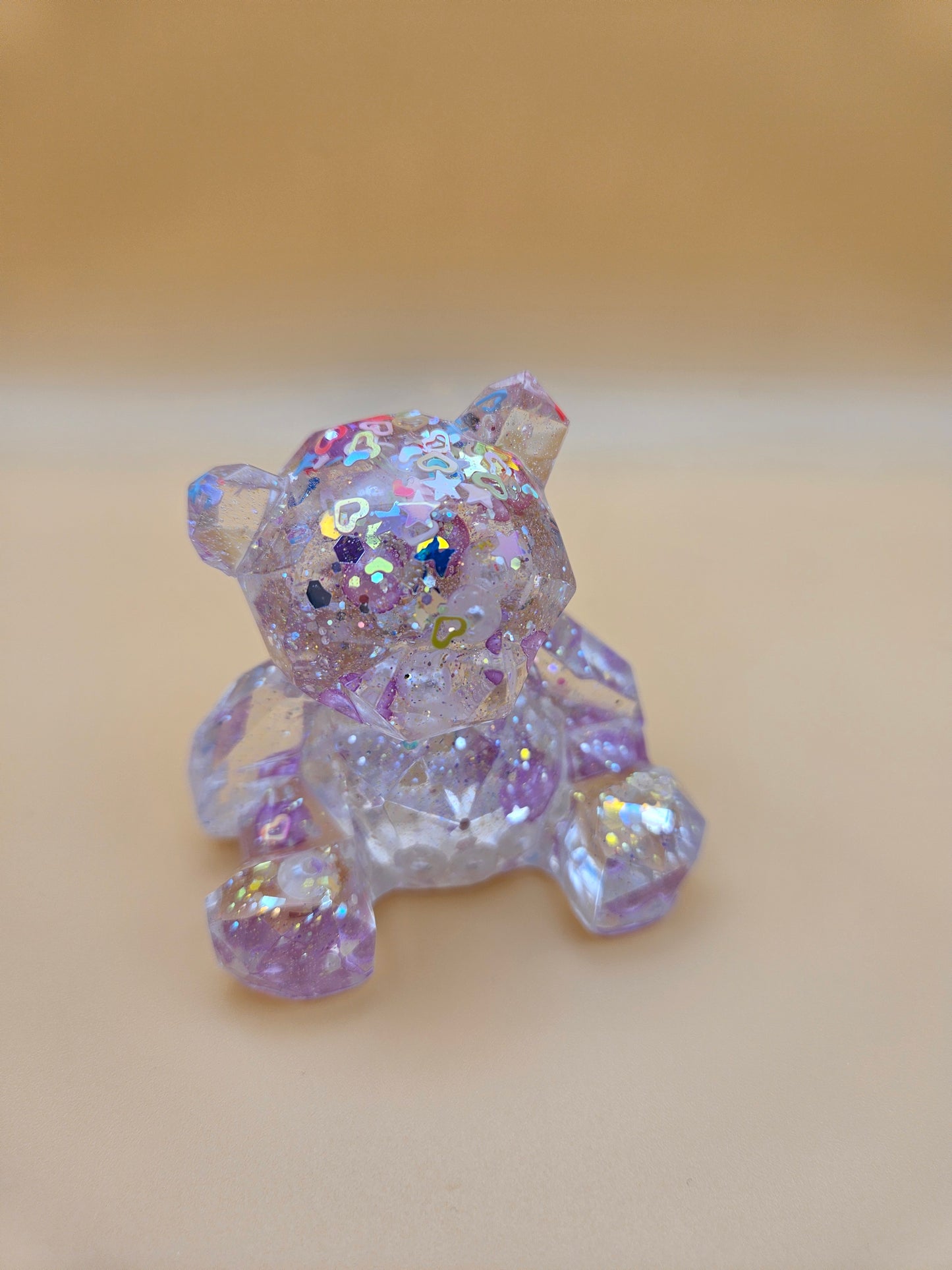 Teddy Bear Figurines/ Cute Room/ Home Decor Accessories/ Window art for nursery or child's bedroom or birthday gift