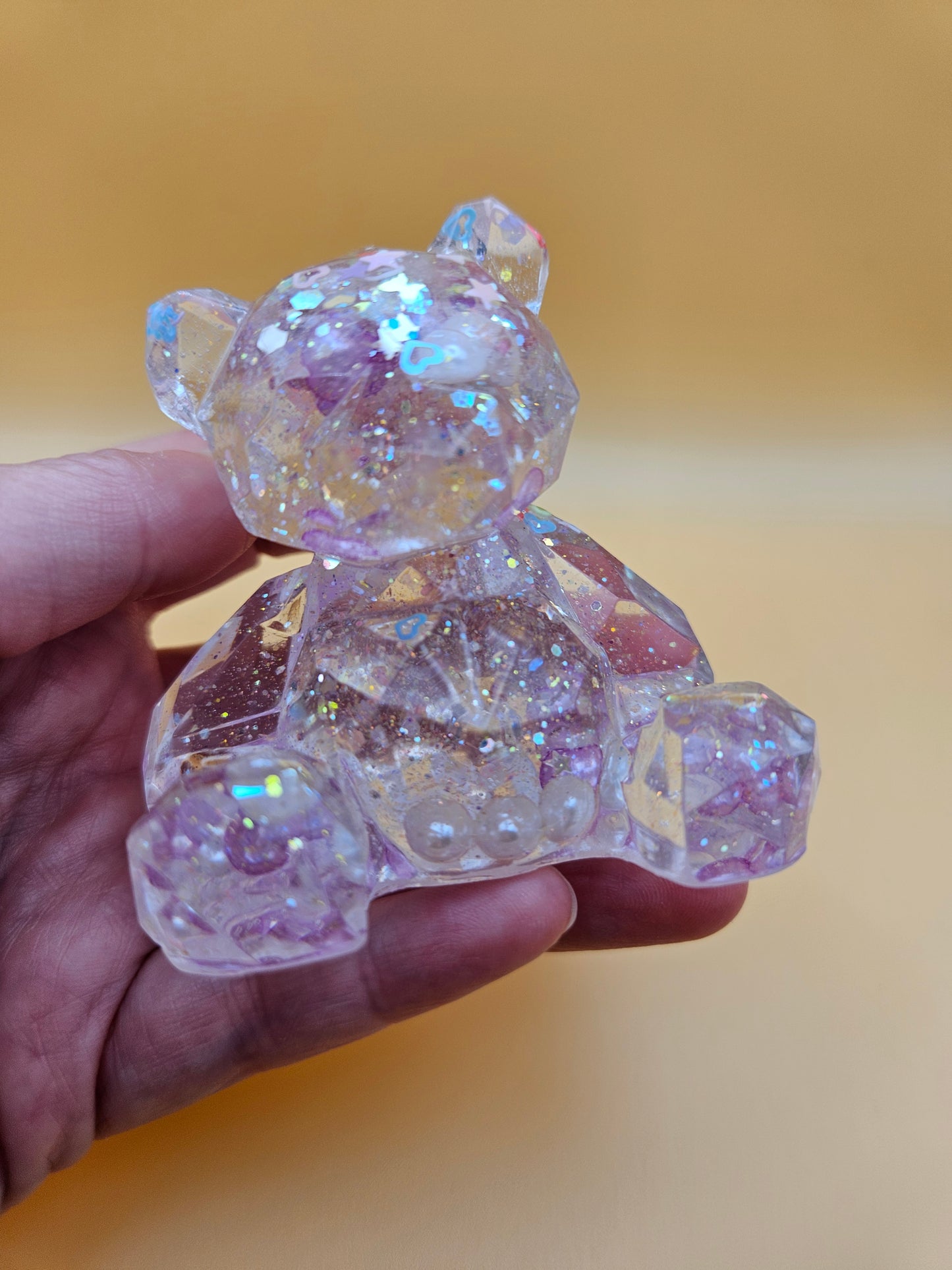 Teddy Bear Figurines/ Cute Room/ Home Decor Accessories/ Window art for nursery or child's bedroom or birthday gift