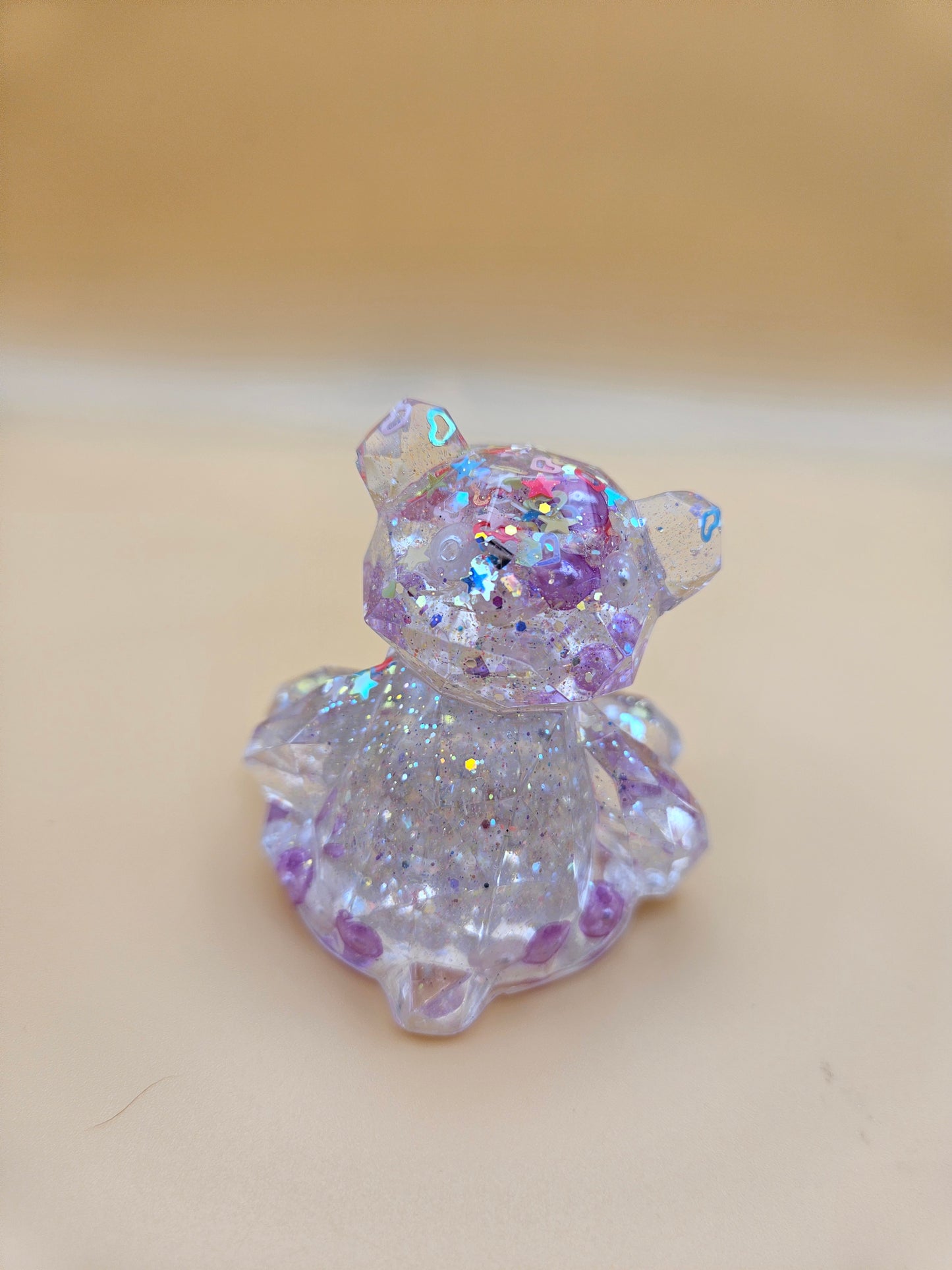 Teddy Bear Figurines/ Cute Room/ Home Decor Accessories/ Window art for nursery or child's bedroom or birthday gift