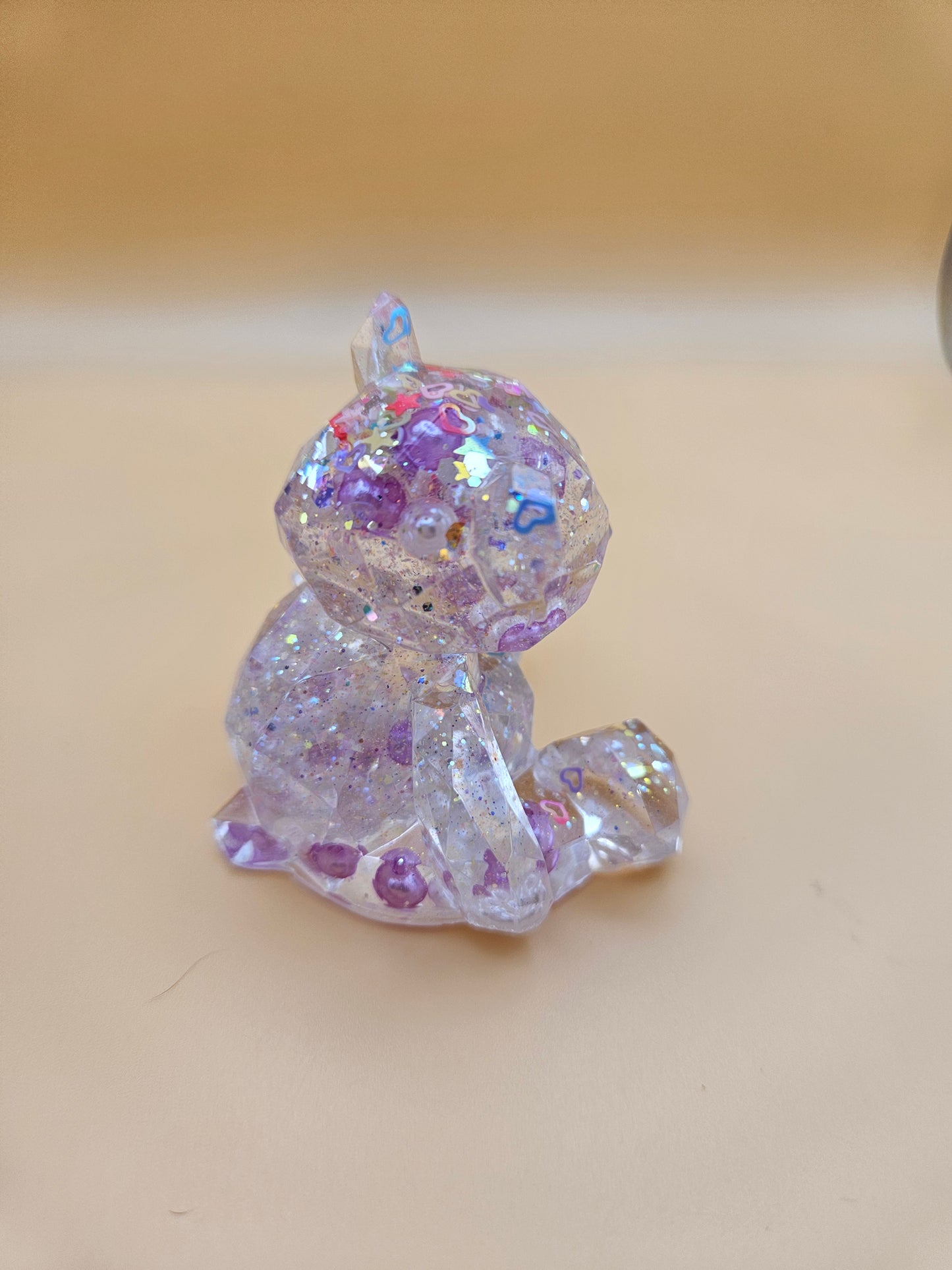 Teddy Bear Figurines/ Cute Room/ Home Decor Accessories/ Window art for nursery or child's bedroom or birthday gift