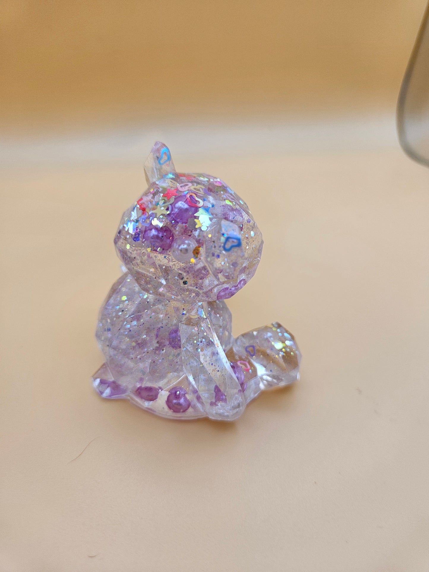 Teddy Bear Figurines/ Cute Room/ Home Decor Accessories/ Window art for nursery or child's bedroom or birthday gift