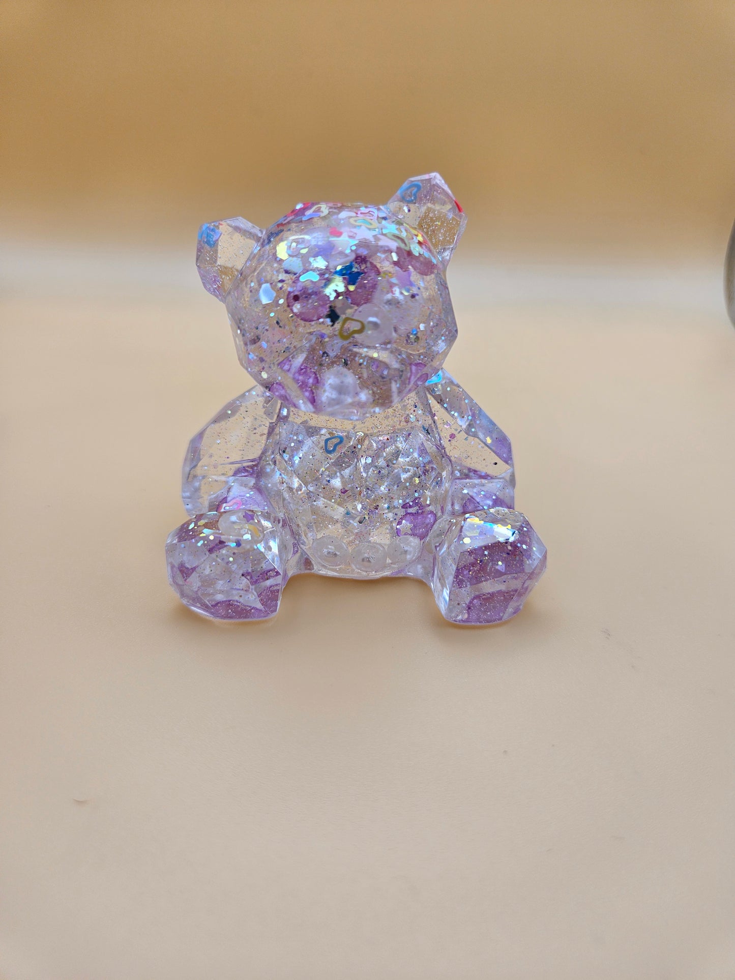 Teddy Bear Figurines/ Cute Room/ Home Decor Accessories/ Window art for nursery or child's bedroom or birthday gift