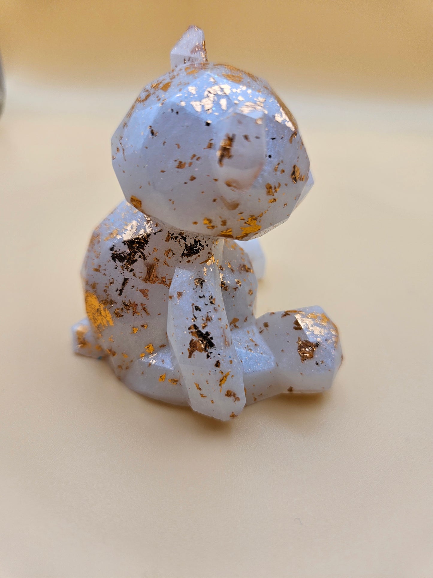 Custom order available for resin teddy bear figurine