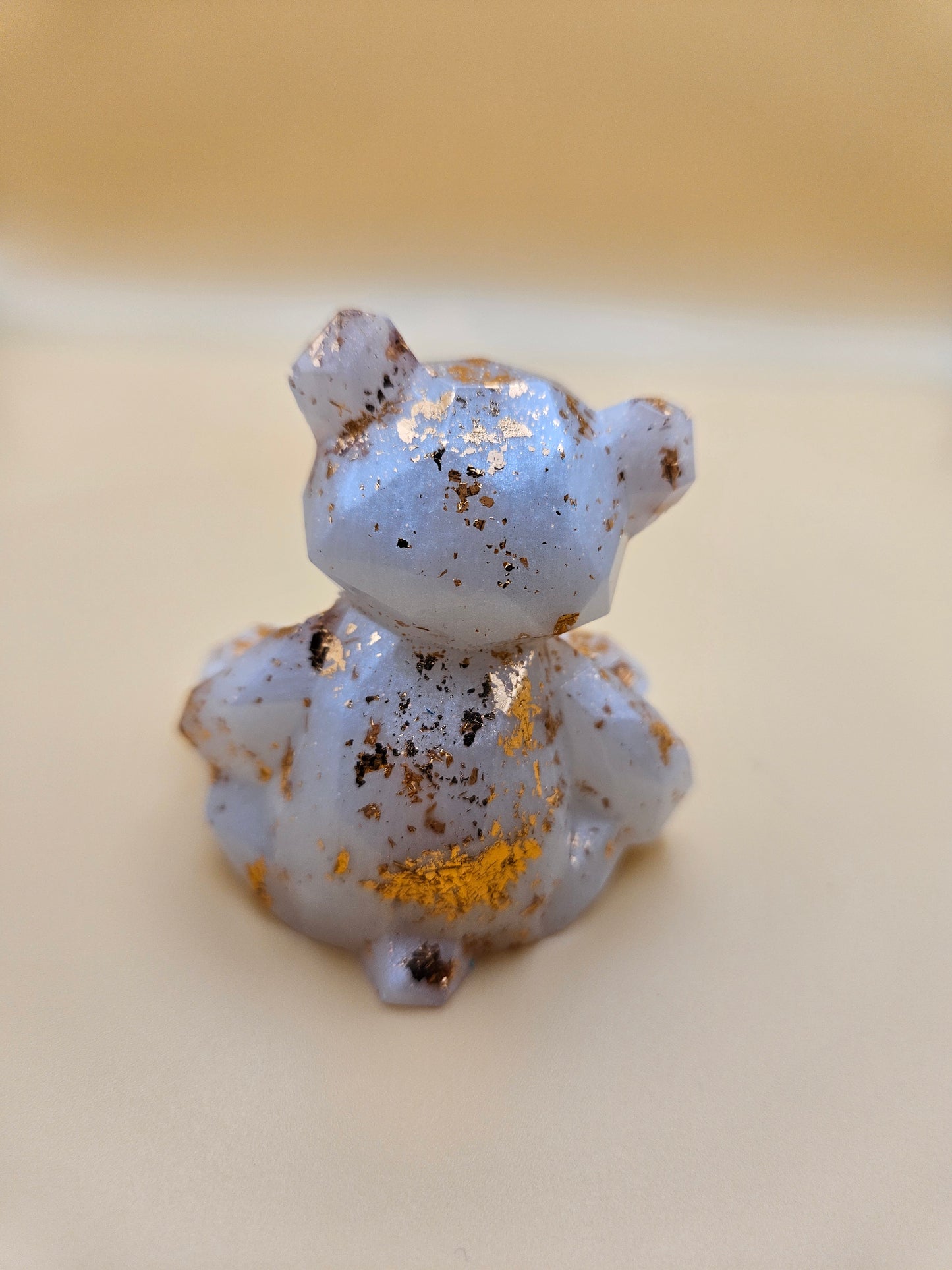 Custom order available for resin teddy bear figurine