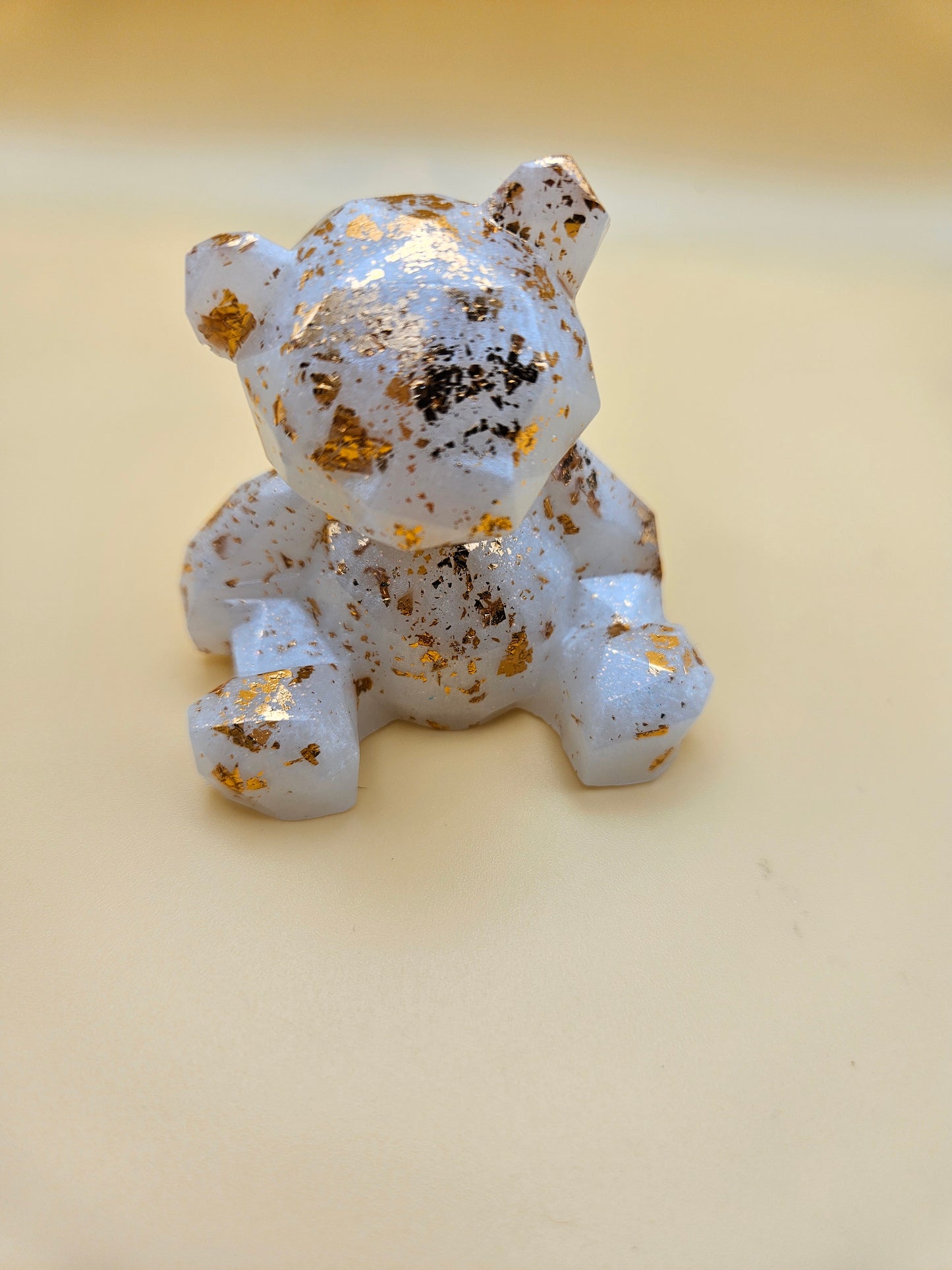 Custom order available for resin teddy bear figurine