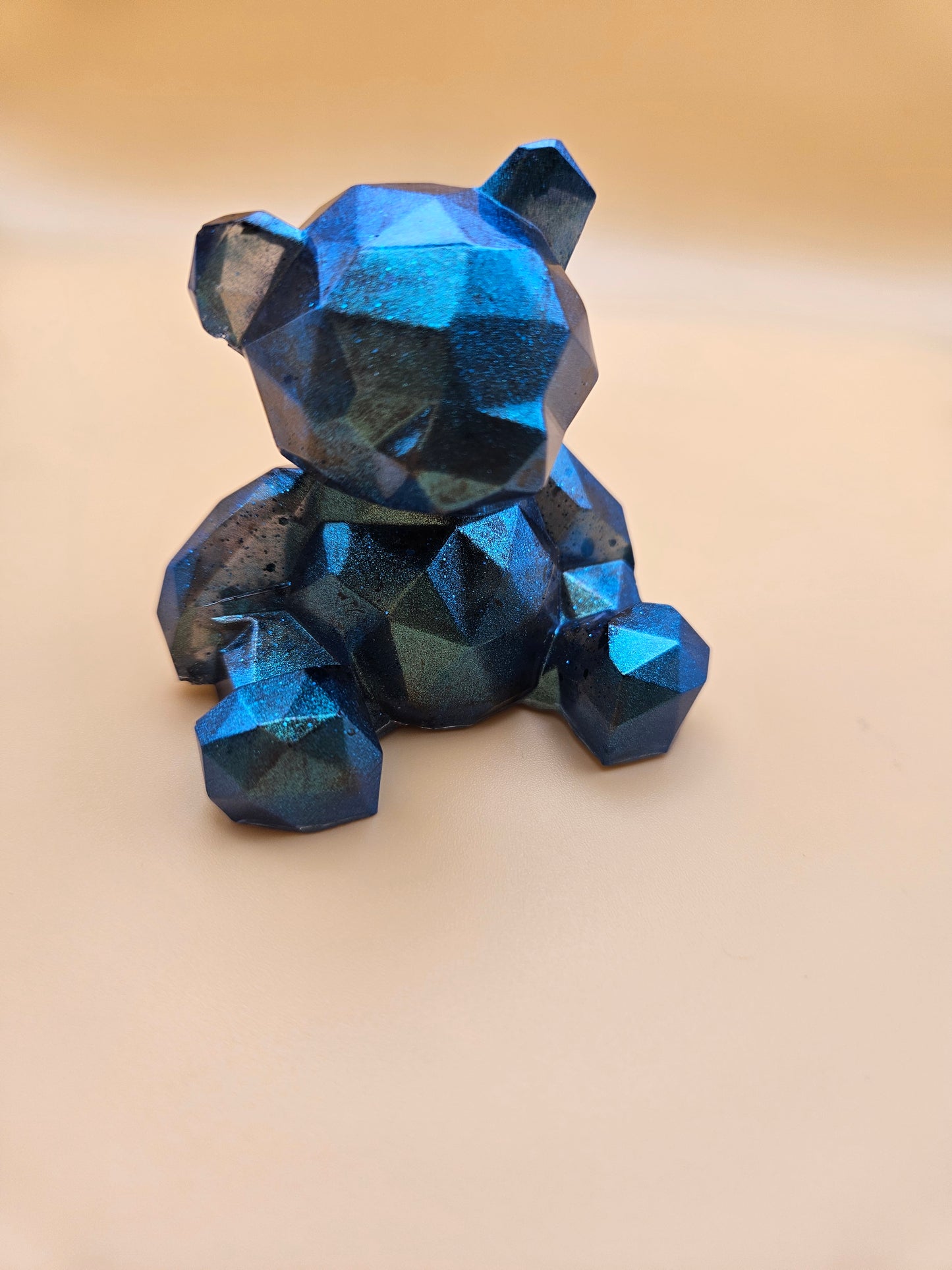 Custom order available for resin teddy bear figurine