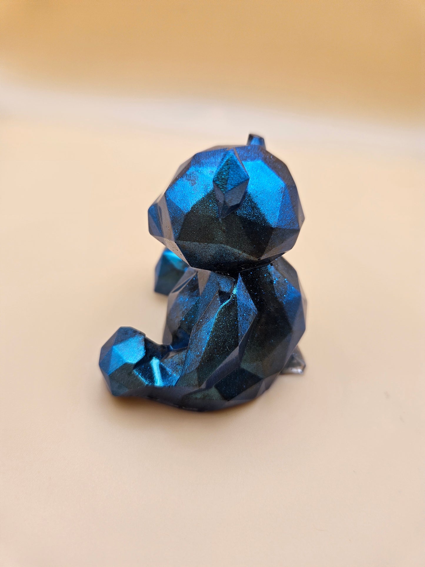 Custom order available for resin teddy bear figurine