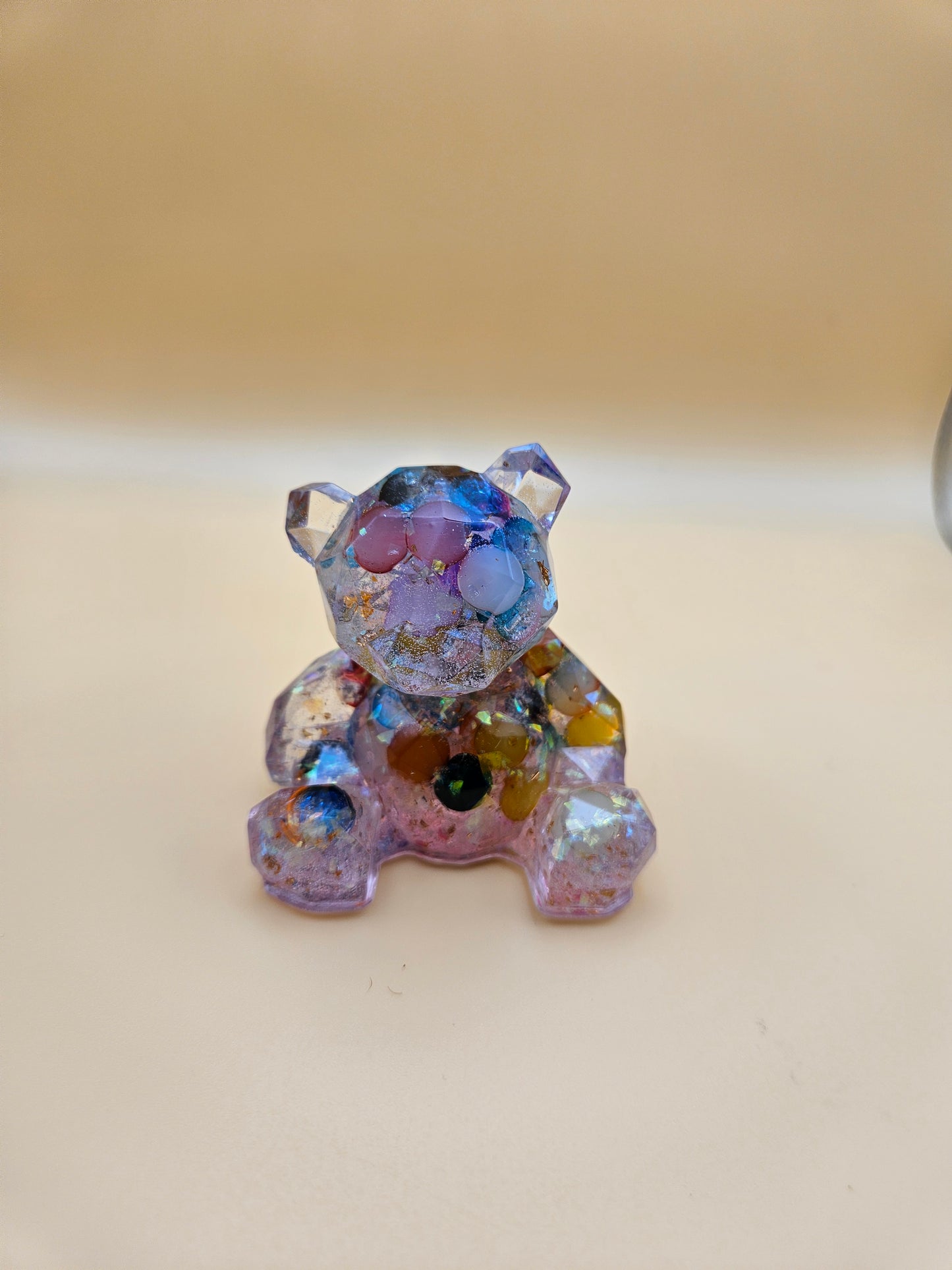 Teddy Bear Figurines/ Cute Room/ Home Decor Accessories/ Window art for nursery or child's bedroom or birthday gift