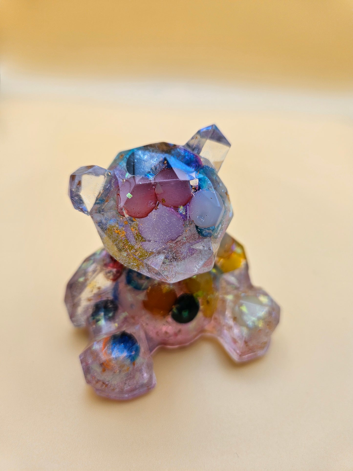 Custom order available for resin teddy bear figurine