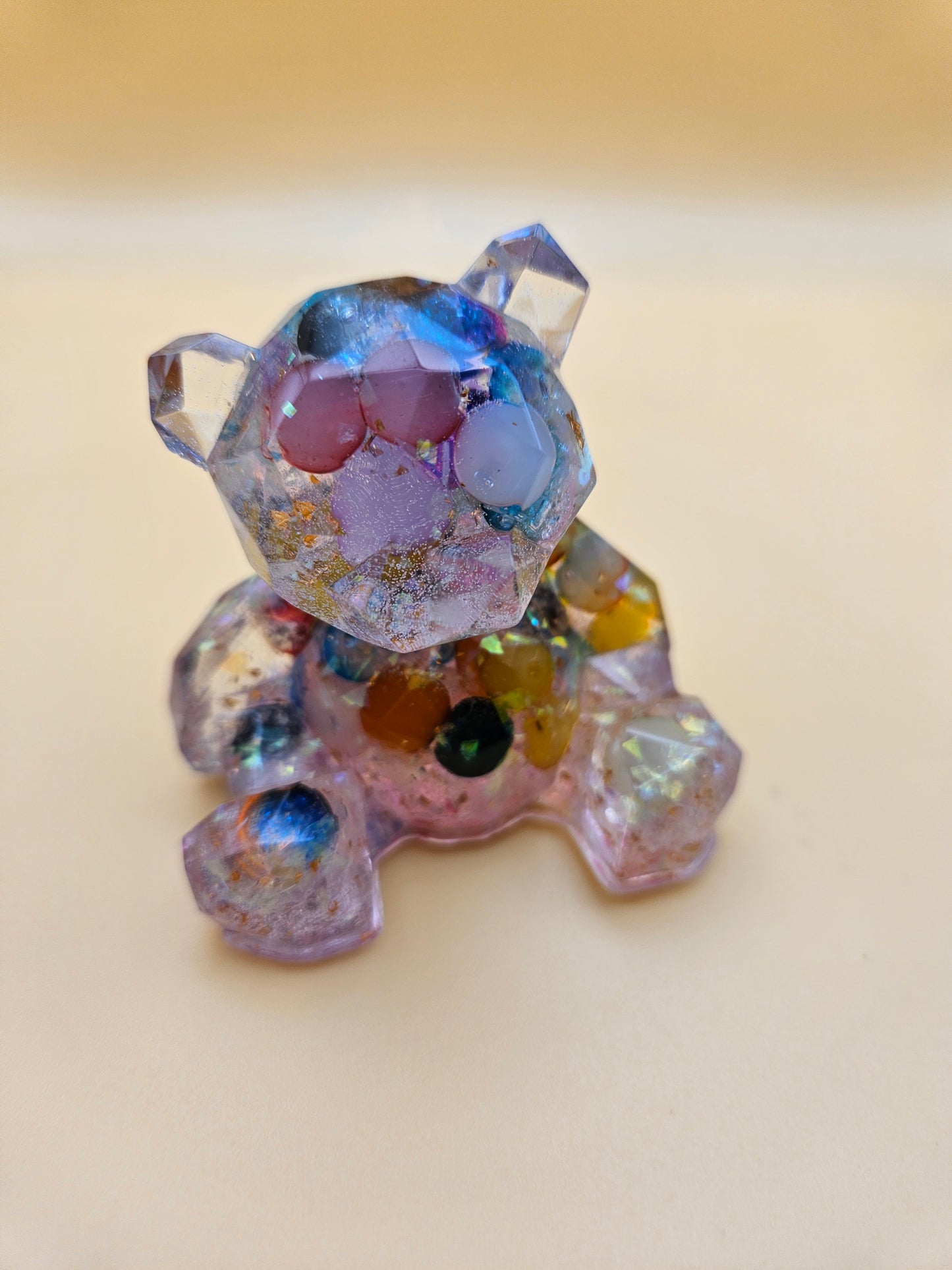 Teddy Bear Figurines/ Cute Room/ Home Decor Accessories/ Window art for nursery or child's bedroom or birthday gift