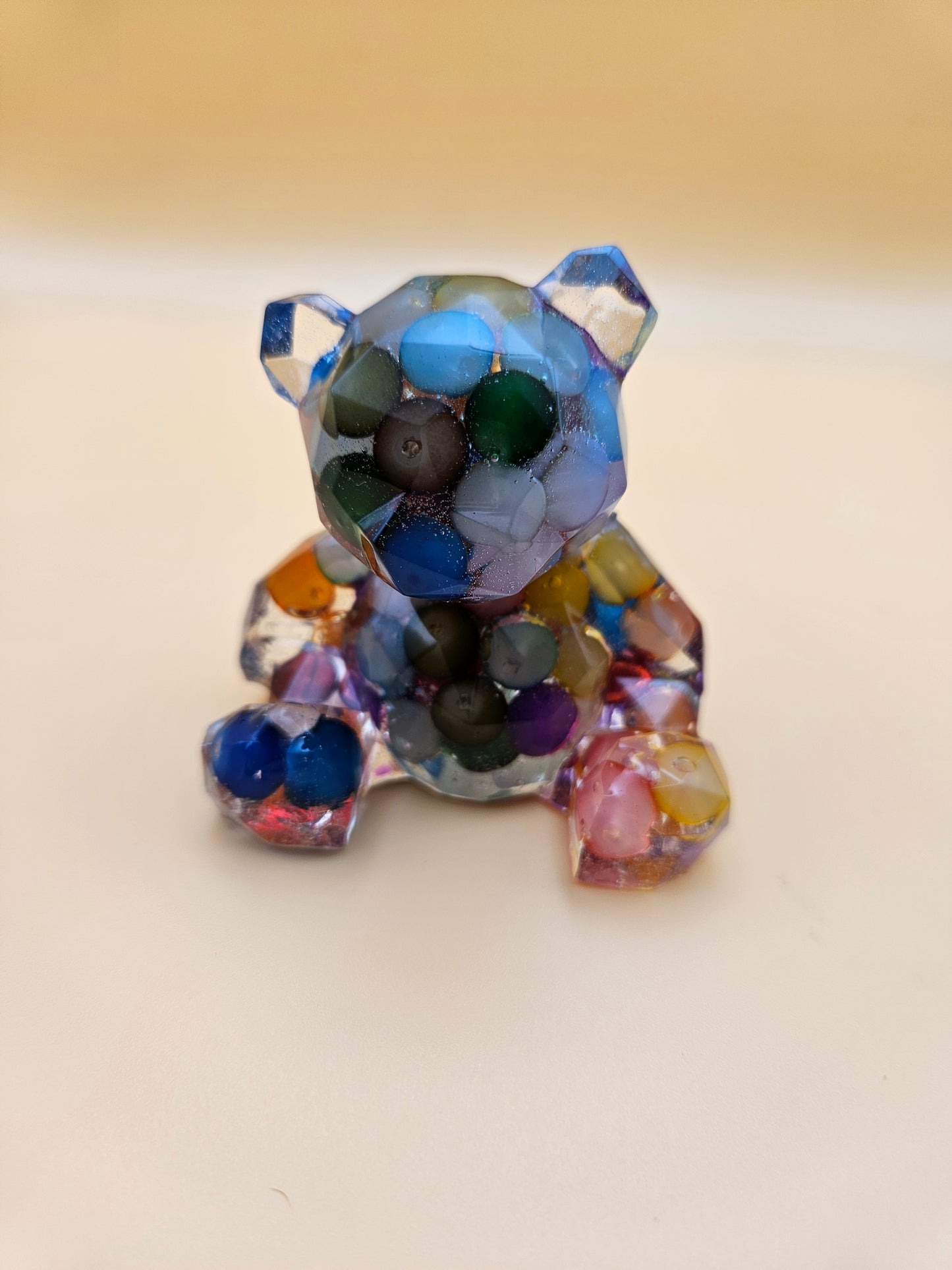 Custom order available for resin teddy bear figurine