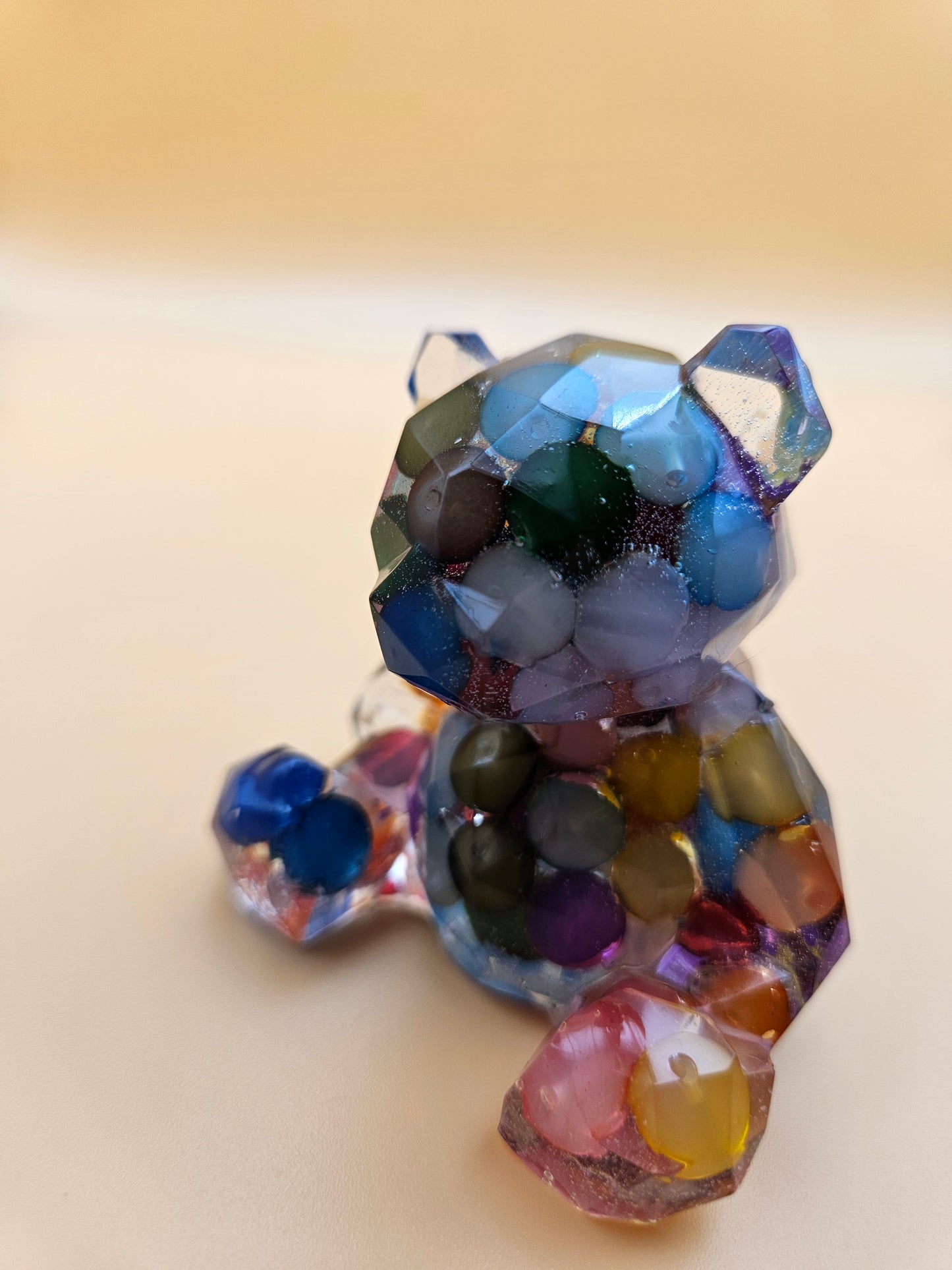 Teddy Bear Figurines/ Cute Room/ Home Decor Accessories/ Window art for nursery or child's bedroom or birthday gift