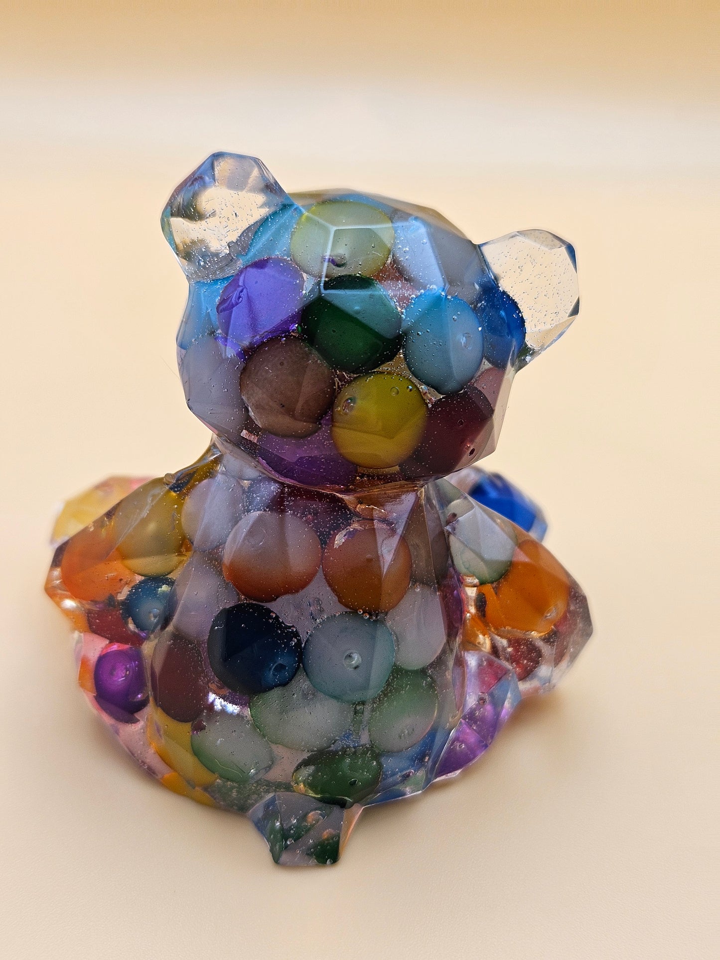 Custom order available for resin teddy bear figurine