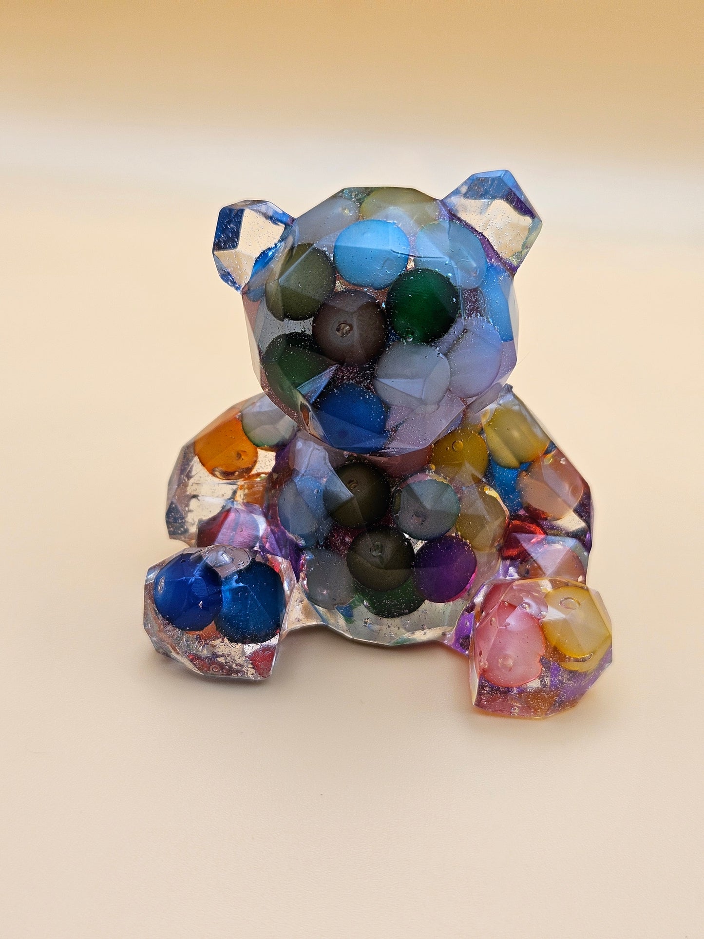 Custom order available for resin teddy bear figurine