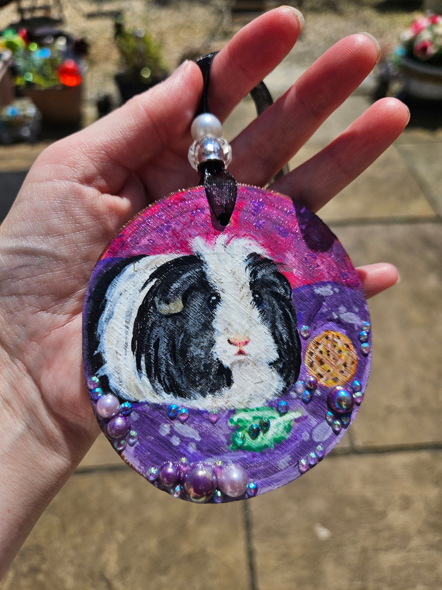 Custom Whimsy Pet Wood Slices - Large