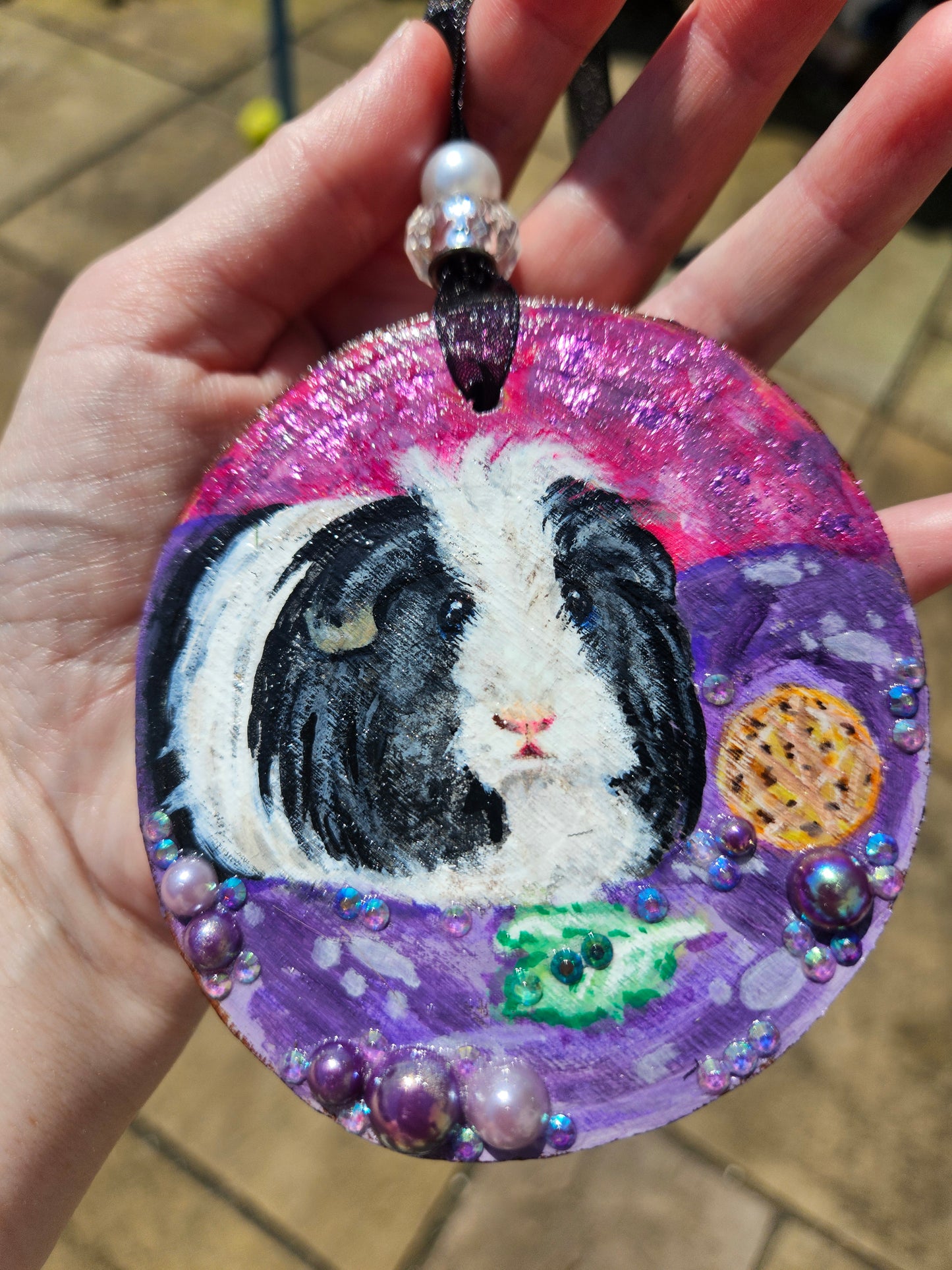 Custom Whimsy Pet Wood Slices - Large