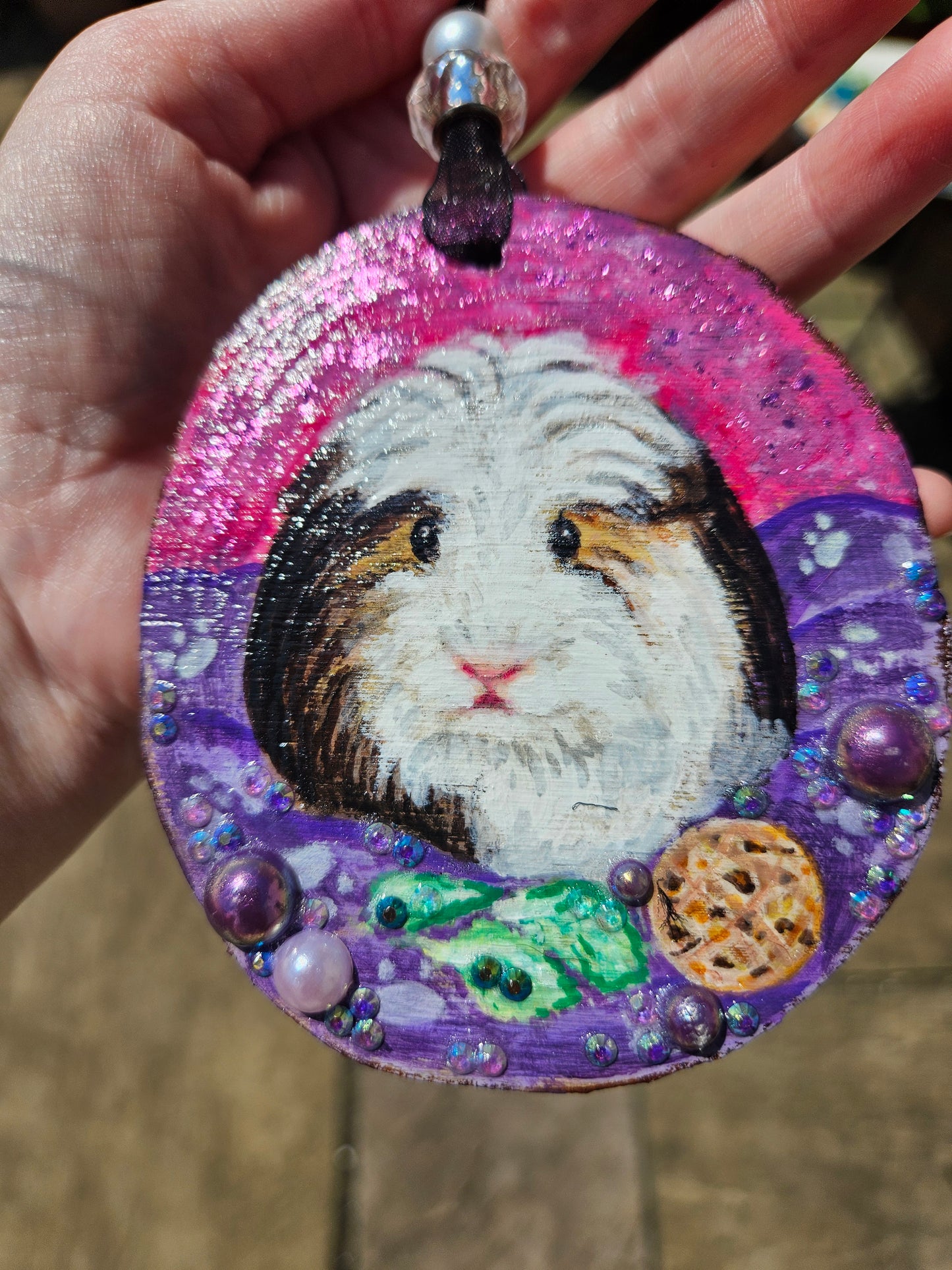 Custom Whimsy Pet Wood Slices - Large