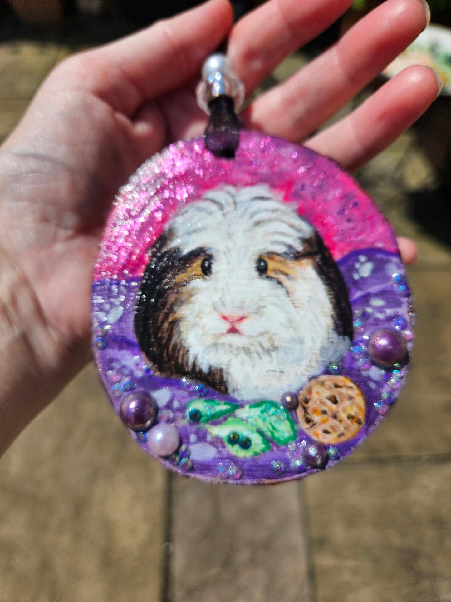 Custom Whimsy Pet Wood Slices - Large