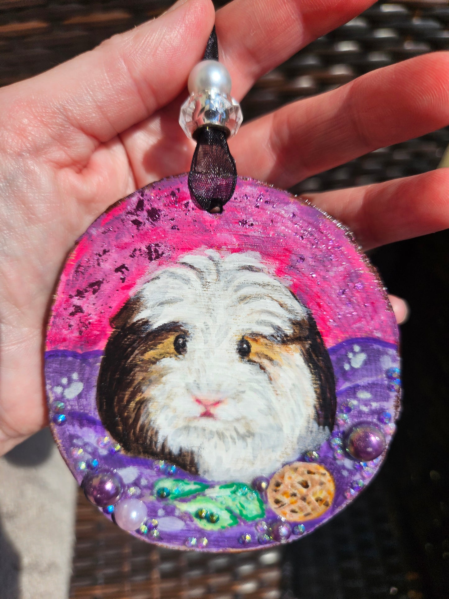 Custom Whimsy Pet Wood Slices - Large