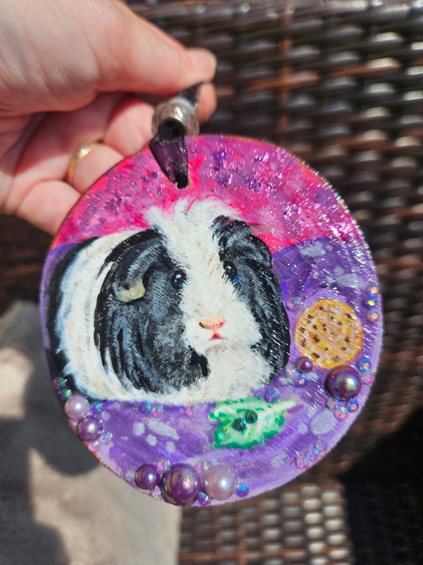Custom Whimsy Pet Wood Slices - Large