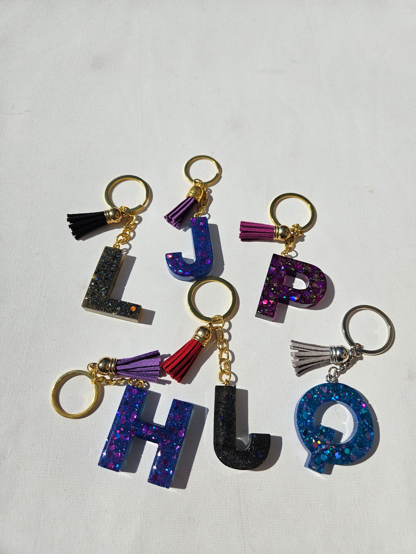Made to Order/Custom  KeyChain/ Personalised Resin Letter Bagcharm/Keychain/Bag Accessories/ Small Gift for Friend/ Birthday