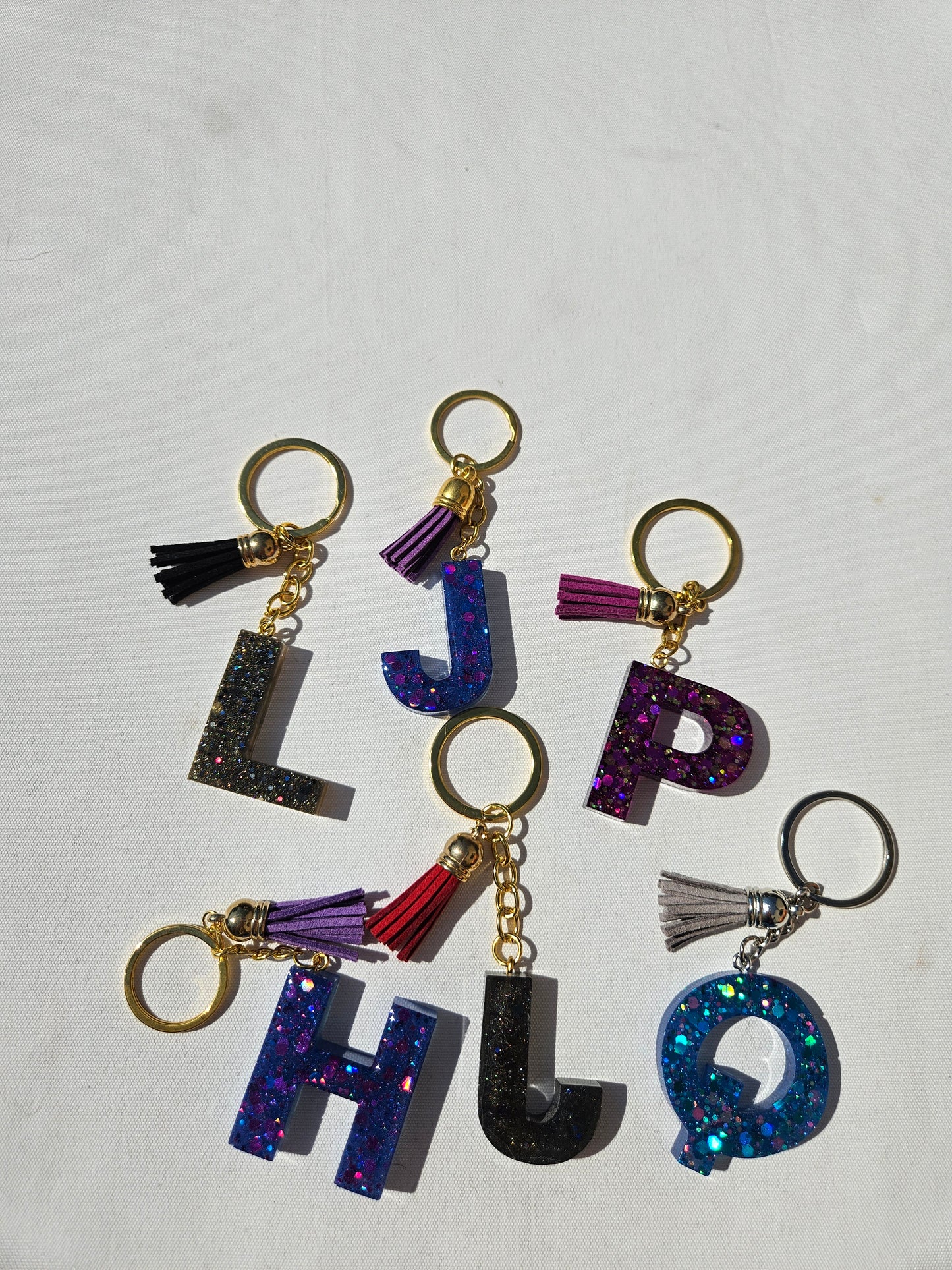 Made to Order/Custom  KeyChain/ Personalised Resin Letter Bagcharm/Keychain/Bag Accessories/ Small Gift for Friend/ Birthday