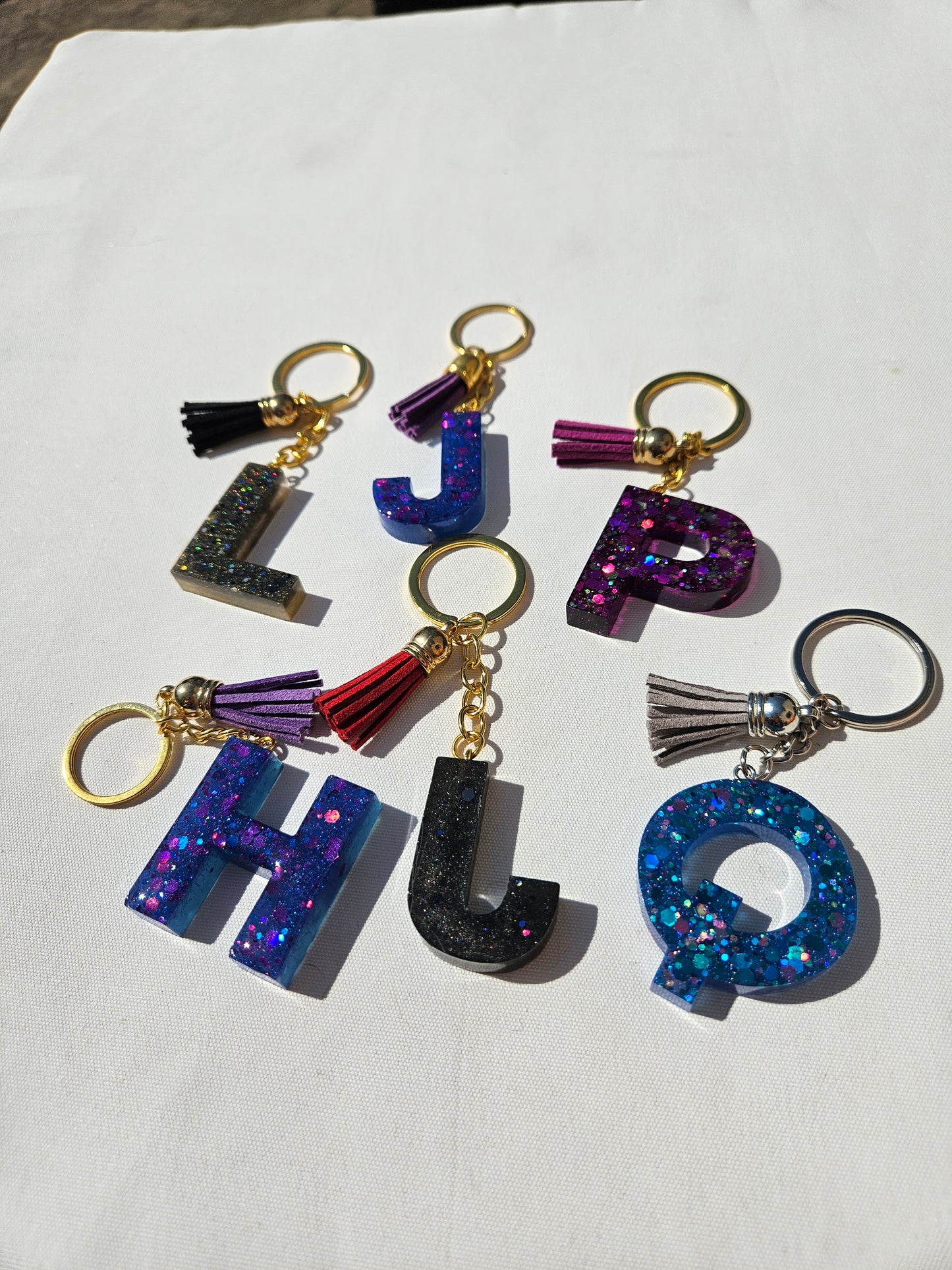 Made to Order/Custom  KeyChain/ Personalised Resin Letter Bagcharm/Keychain/Bag Accessories/ Small Gift for Friend/ Birthday