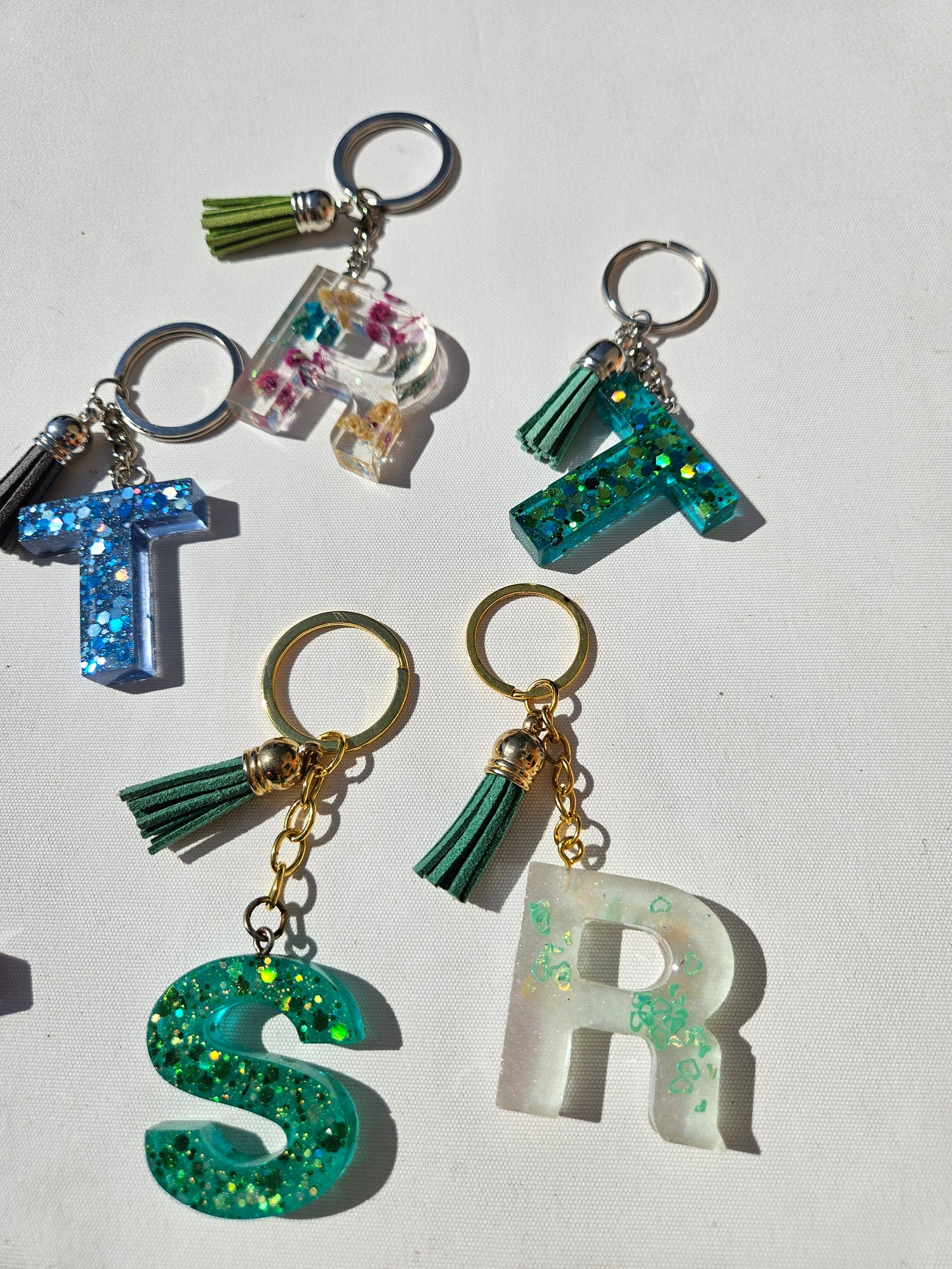 Made to Order/Custom  KeyChain/ Personalised Resin Letter Bagcharm/Keychain/Bag Accessories/ Small Gift for Friend/ Birthday